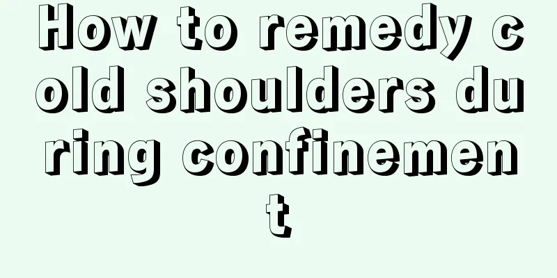 How to remedy cold shoulders during confinement