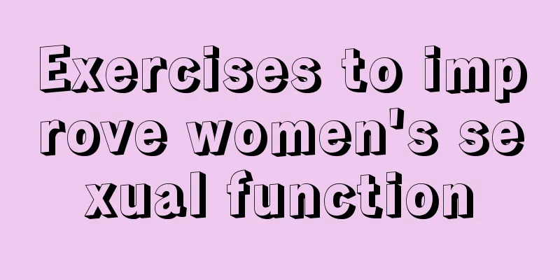 Exercises to improve women's sexual function