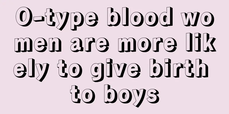 O-type blood women are more likely to give birth to boys