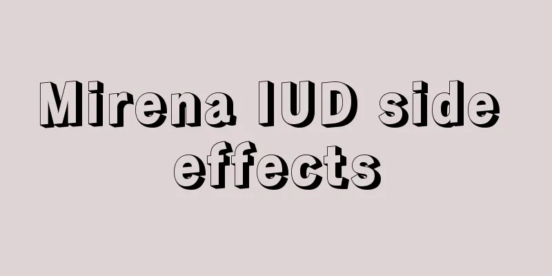 Mirena IUD side effects