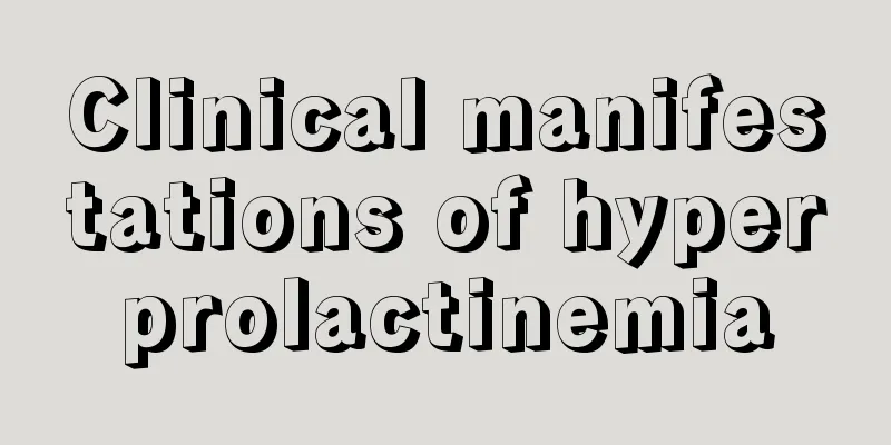 Clinical manifestations of hyperprolactinemia