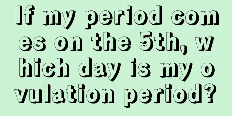 If my period comes on the 5th, which day is my ovulation period?