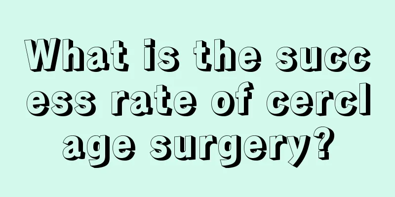 What is the success rate of cerclage surgery?