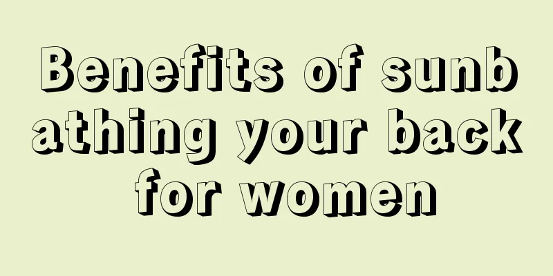 Benefits of sunbathing your back for women