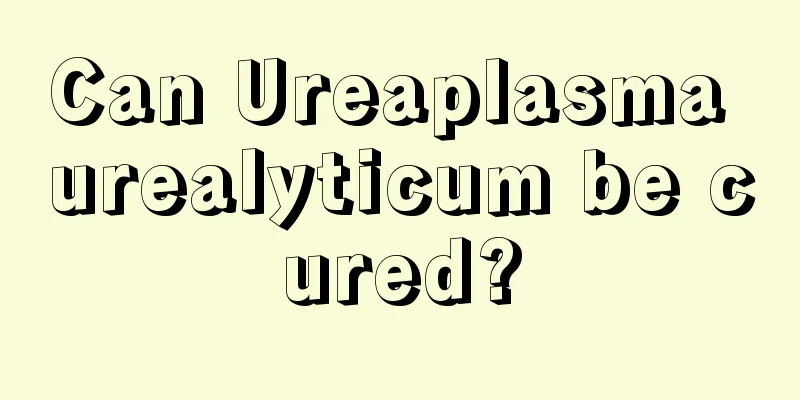 Can Ureaplasma urealyticum be cured?