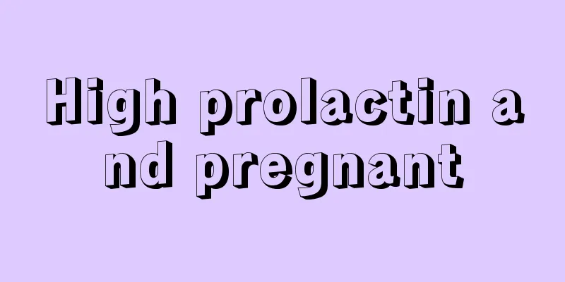 High prolactin and pregnant