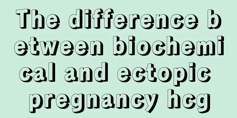 The difference between biochemical and ectopic pregnancy hcg