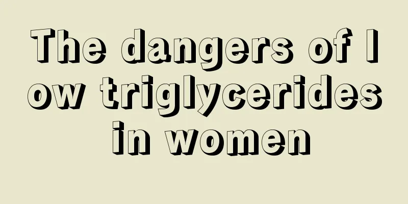 The dangers of low triglycerides in women