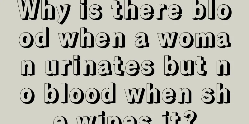 Why is there blood when a woman urinates but no blood when she wipes it?