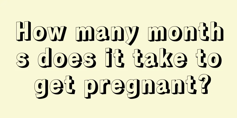 How many months does it take to get pregnant?