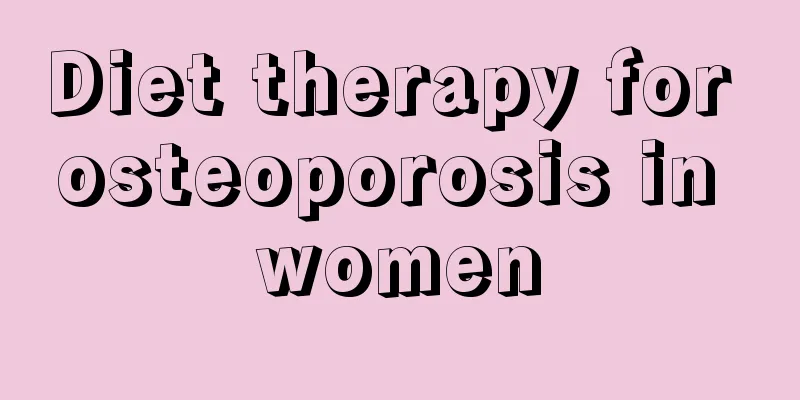 Diet therapy for osteoporosis in women