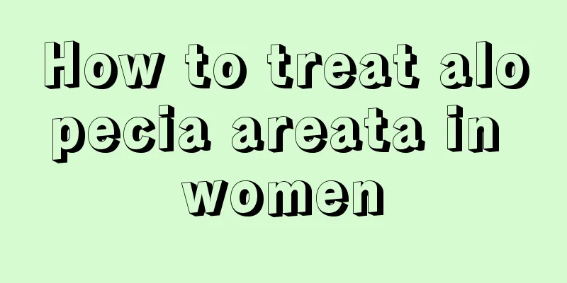 How to treat alopecia areata in women