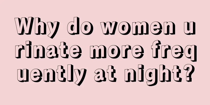 Why do women urinate more frequently at night?