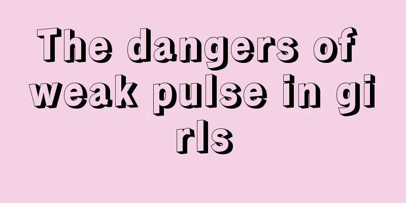 The dangers of weak pulse in girls