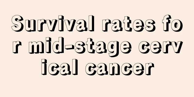 Survival rates for mid-stage cervical cancer