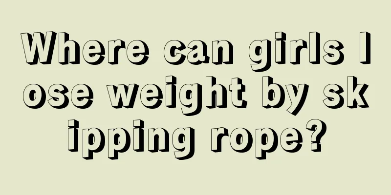 Where can girls lose weight by skipping rope?