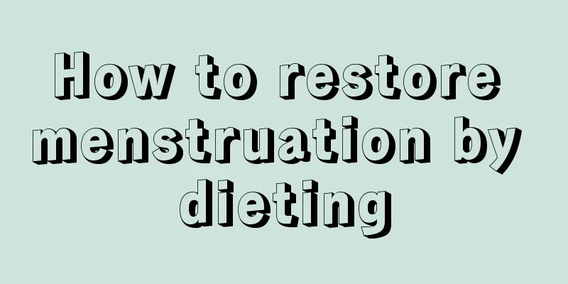 How to restore menstruation by dieting