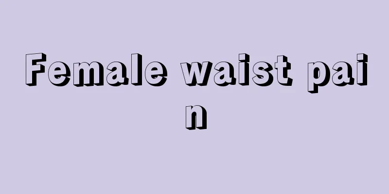 Female waist pain