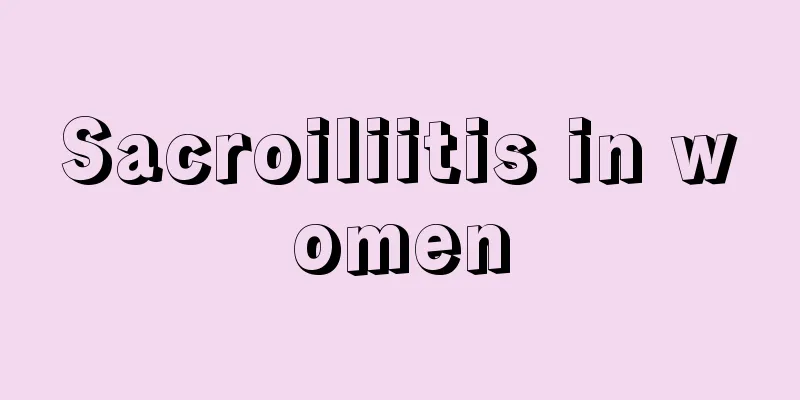 Sacroiliitis in women