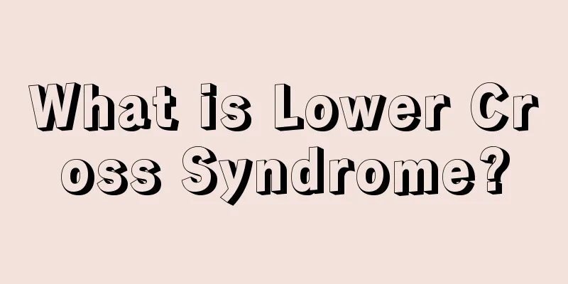 What is Lower Cross Syndrome?