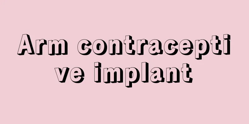 Arm contraceptive implant