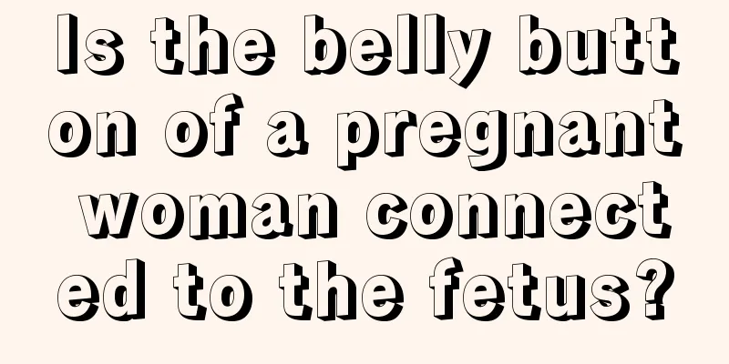 Is the belly button of a pregnant woman connected to the fetus?