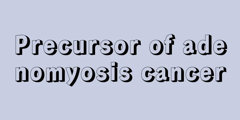 Precursor of adenomyosis cancer