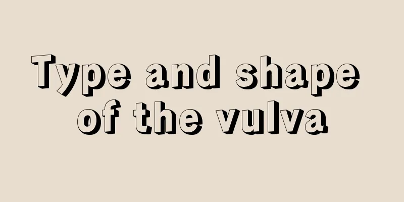 Type and shape of the vulva