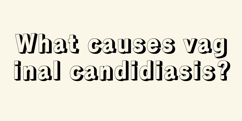 What causes vaginal candidiasis?