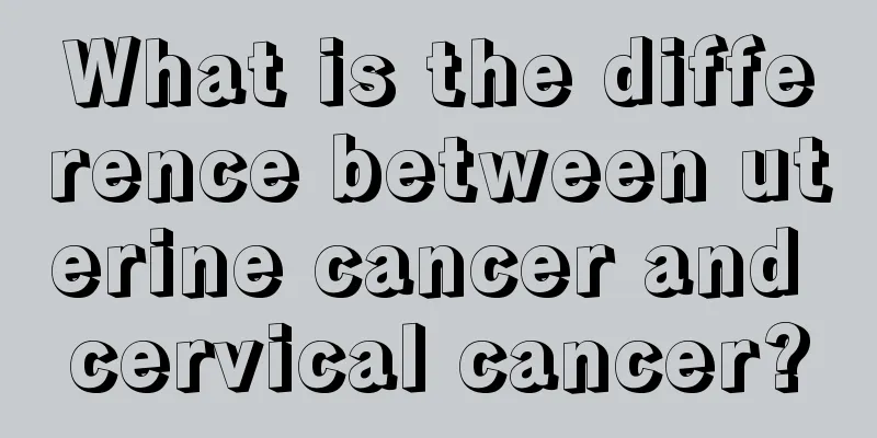 What is the difference between uterine cancer and cervical cancer?