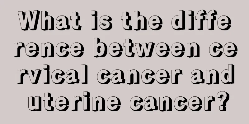 What is the difference between cervical cancer and uterine cancer?