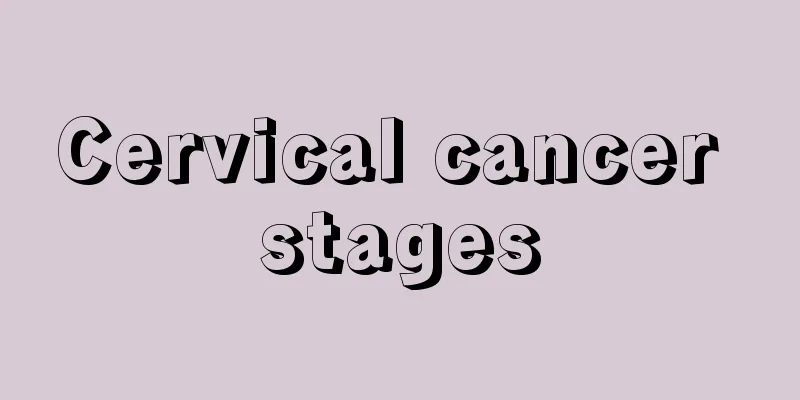 Cervical cancer stages