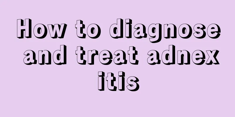 How to diagnose and treat adnexitis