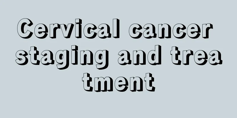 Cervical cancer staging and treatment