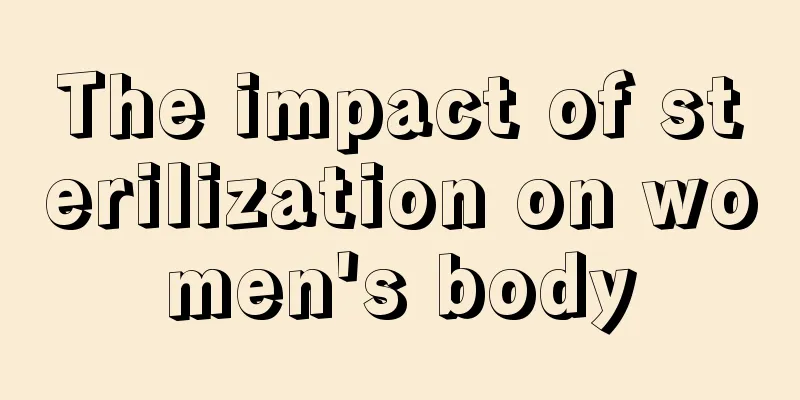 The impact of sterilization on women's body