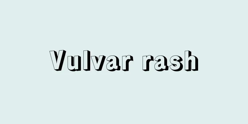 Vulvar rash