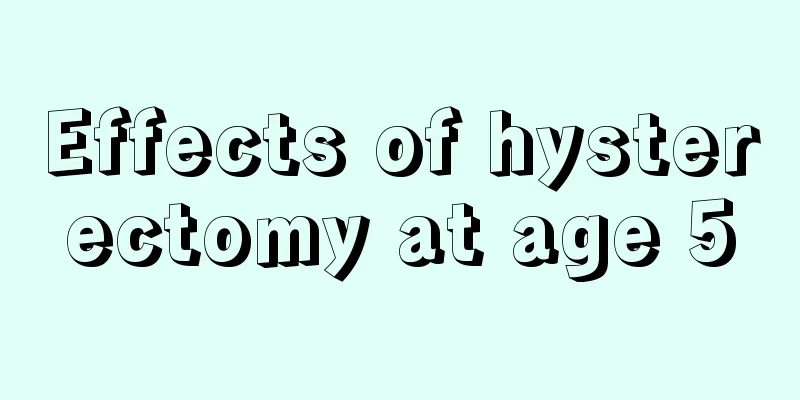 Effects of hysterectomy at age 50