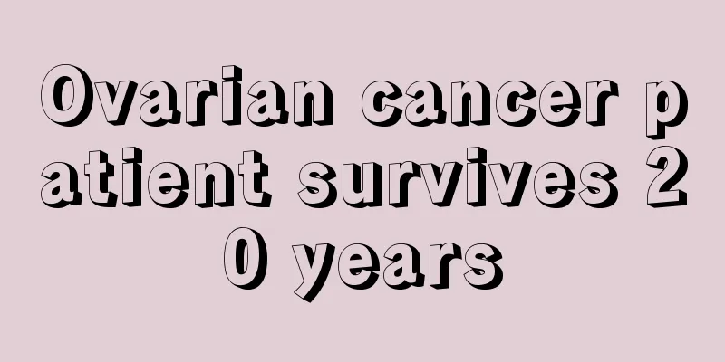 Ovarian cancer patient survives 20 years