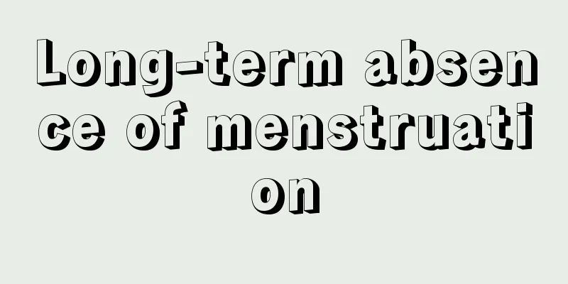 Long-term absence of menstruation