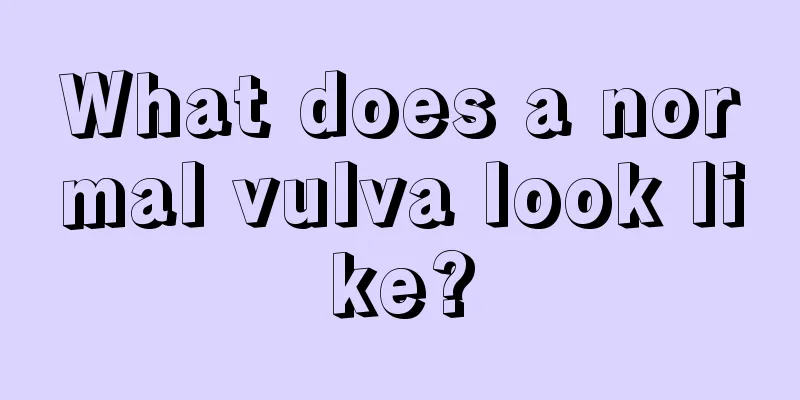 What does a normal vulva look like?