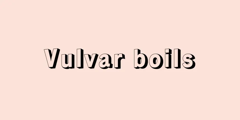 Vulvar boils