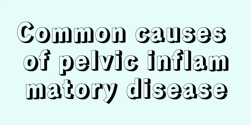 Common causes of pelvic inflammatory disease