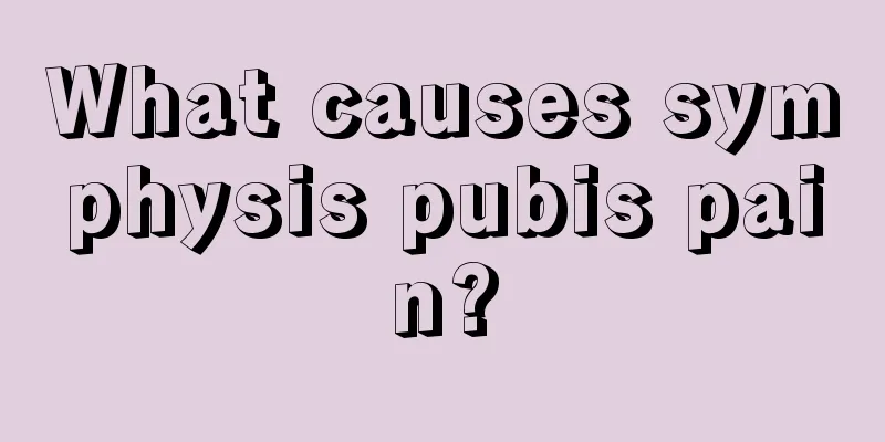 What causes symphysis pubis pain?