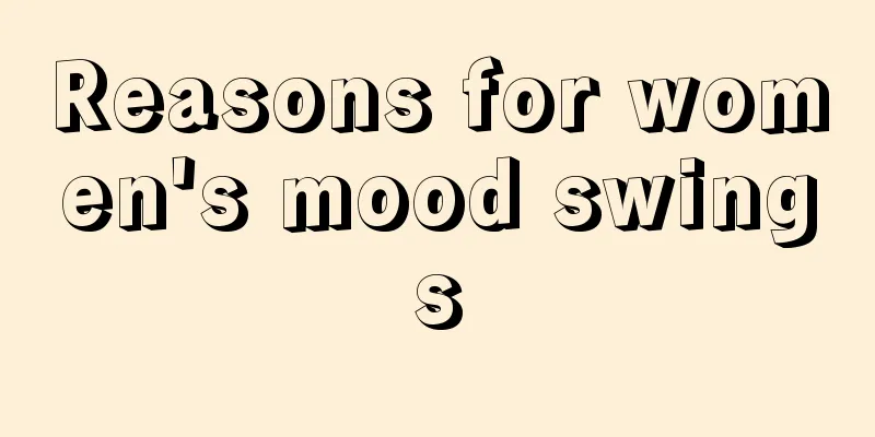 Reasons for women's mood swings