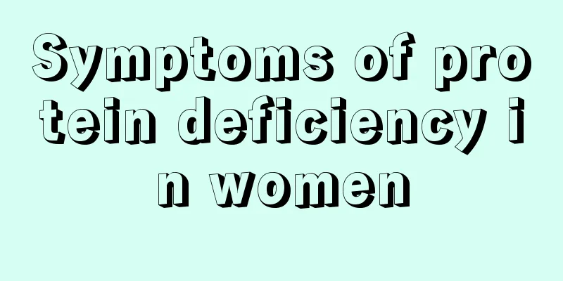 Symptoms of protein deficiency in women