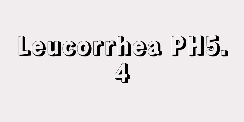 Leucorrhea PH5.4