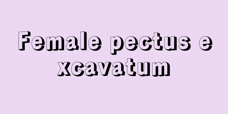 Female pectus excavatum