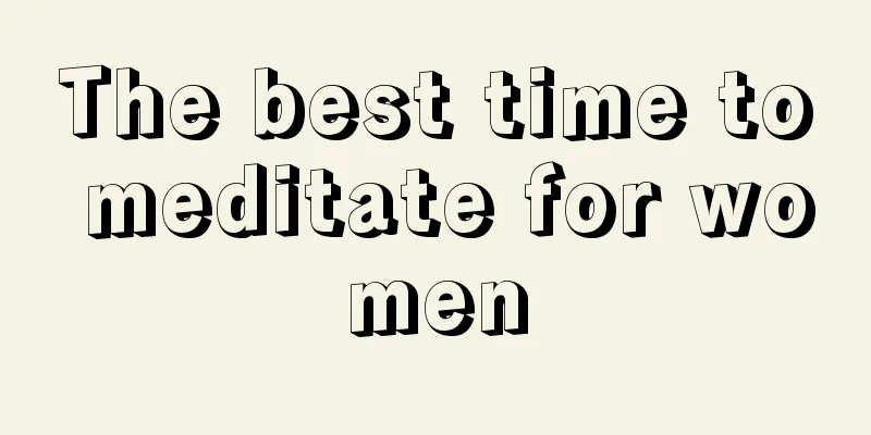 The best time to meditate for women