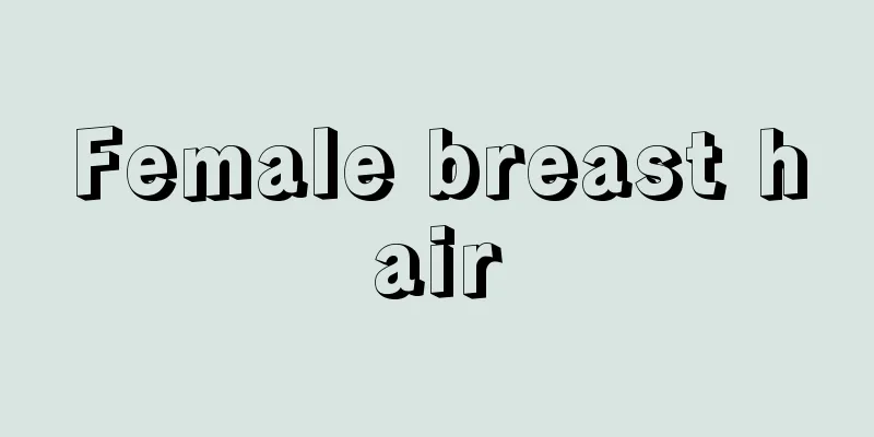 Female breast hair