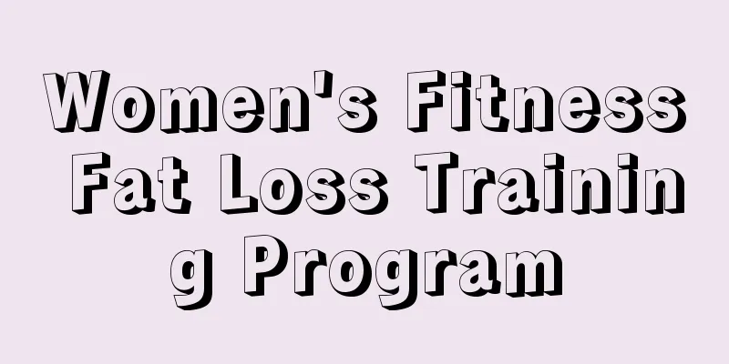 Women's Fitness Fat Loss Training Program